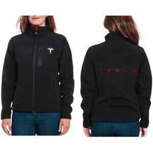 Tesla Motors Women's Corp Jacket - Softshell Performance - Size Medium